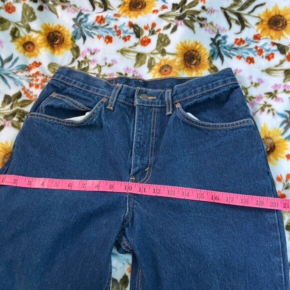 Vintage Great Western Garment Company Jeans Y2K Blue Denim Straight Leg Dad - Picture 8 of 10